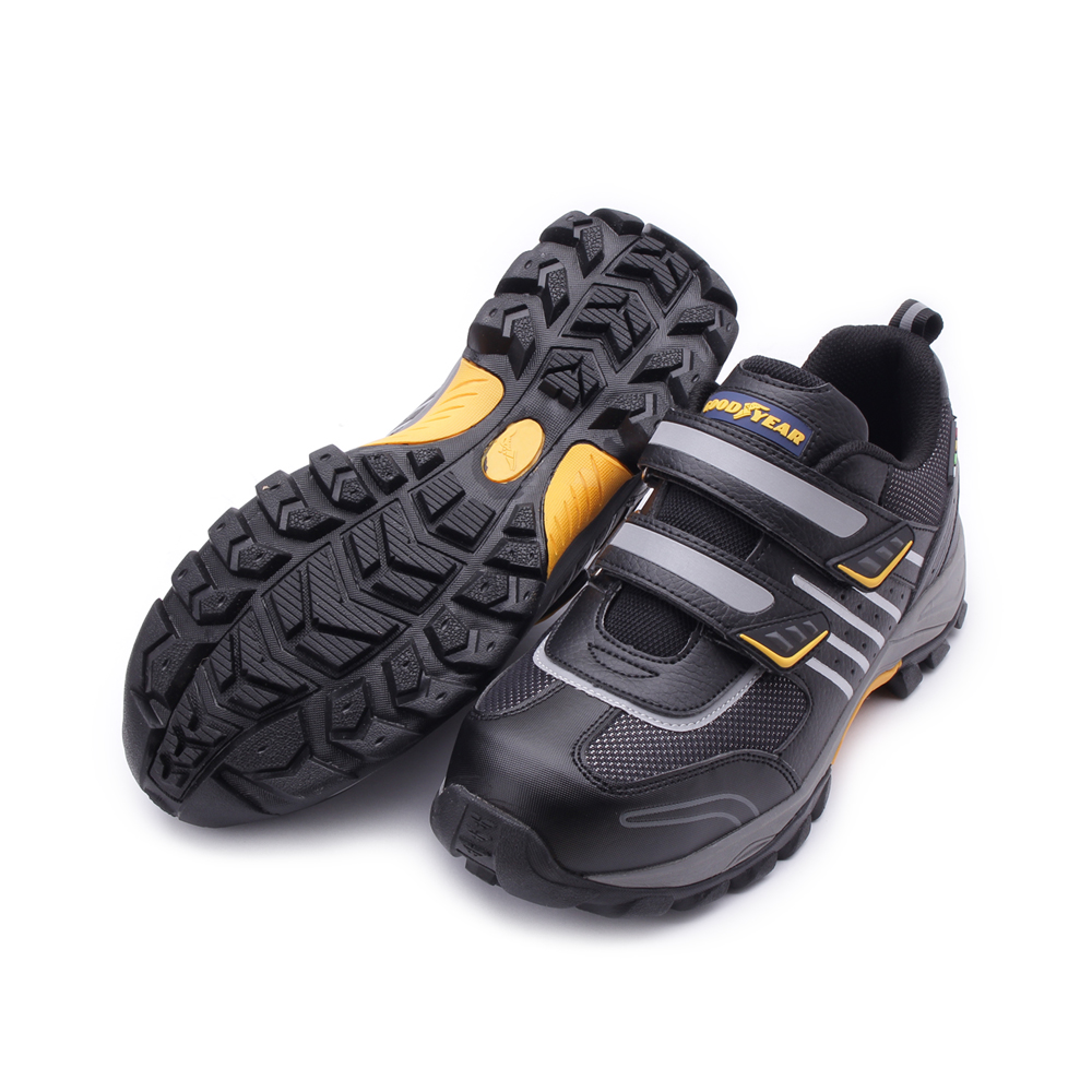 GOODYEAR 雷霆雙魔鬼氈安全鞋黑GAMX83910 男鞋- 鞋全家福