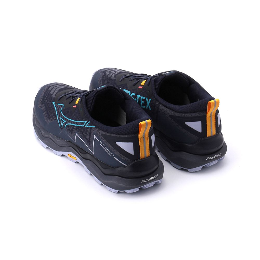 MIZUNO WAVE DAICHI 9 GORE-TEX 慢跑鞋黑藍J1GJ255651 男鞋- 鞋全家福