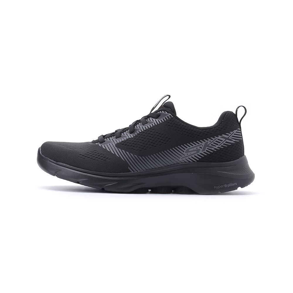 k♡08 SKECHERS GO WALK 7 綁帶運動健走鞋黑216559BBK 男鞋- 鞋全家福