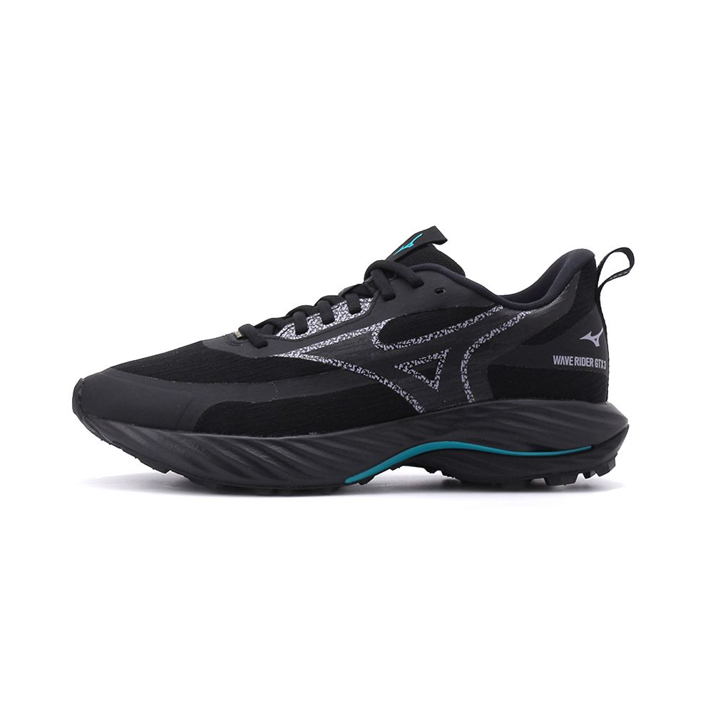 MIZUNO WAVE RIDER GORE-TEX 寬楦慢跑鞋黑J1GC257801 男鞋- 鞋全家福