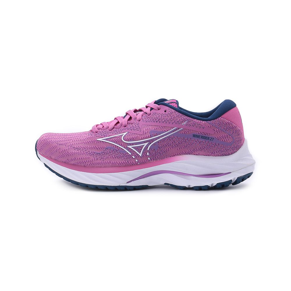 MIZUNO WAVE RIDER 27 慢跑鞋紫J1GD230373 女鞋- 鞋全家福